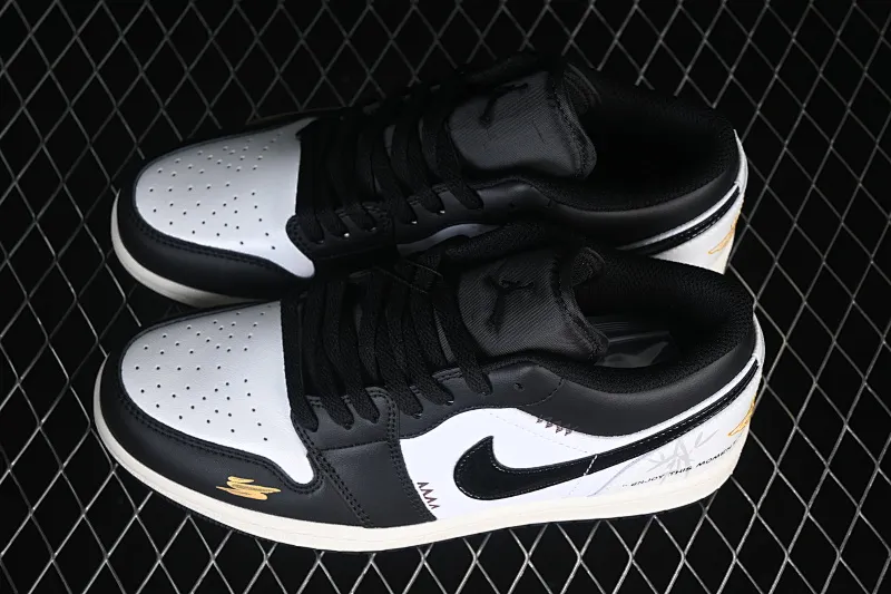 All Categories Air Jordan Jordan Series Basketball Shoes Air Jordan 1 Low Air Jordan 1 Low AJ1 Joe 1 Year of the Horse Limited Low-State Cultural Casual Shoes 553558-040